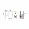 PACK Poêle à granulés étanche fonte BR9 + Kit ventouse Dinak – Image 11