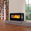 Insert à bois 2 faces canalisable raccordable BRONPI Cairo 90 ED 13kW