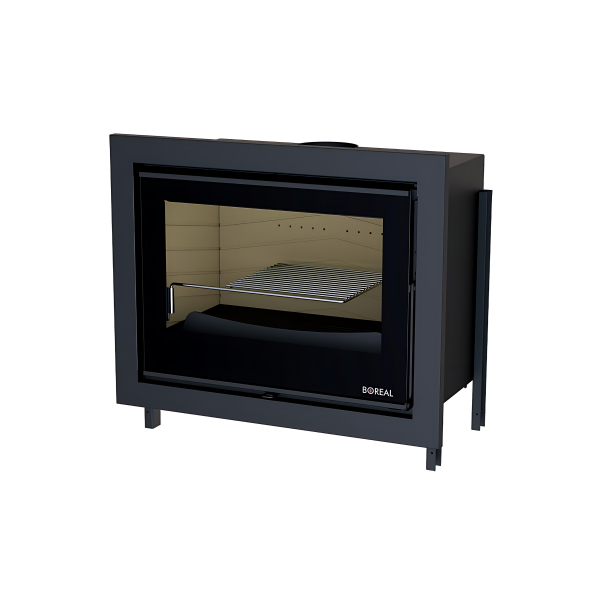 Insert à bois ventilé canalisable BOREAL I70S 12kW
