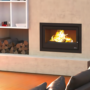 Insert à bois ventilé canalisable BOREAL I90 14kW