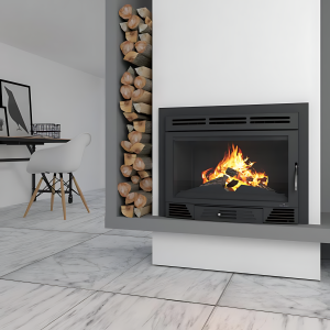 Insert à bois ventilé canalisable BRONPI Madrid 16.5kW