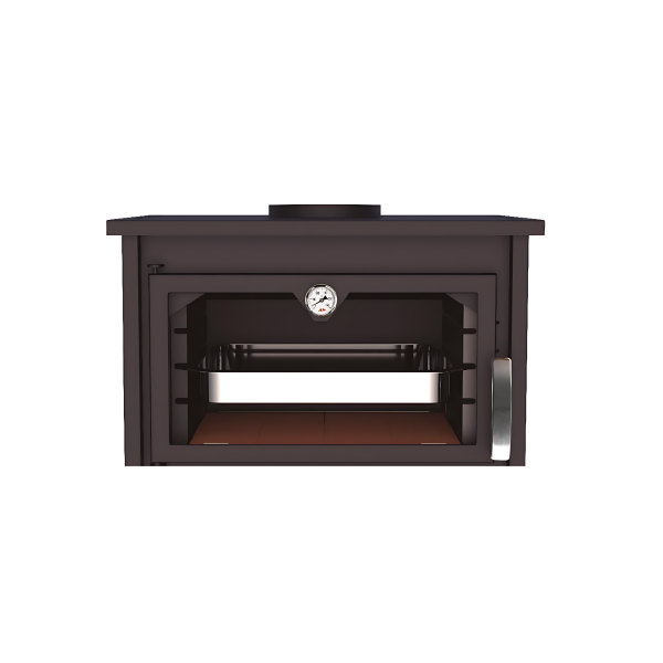 Poêle à bois avec four BRONPI Suiza 14kW – Image 4