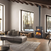 Poêle à bois en fonte LA NORDICA Isotta con cerchi Evo 11.9kW – Image 4