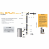 Kit ventouse pour poêles à granulés étanches 100/150mm DINAK – Image 3