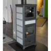 Poêle à bois avec four raccordable LA NORDICA Rossella Plus Forno Evo 9.1kW – Image 5