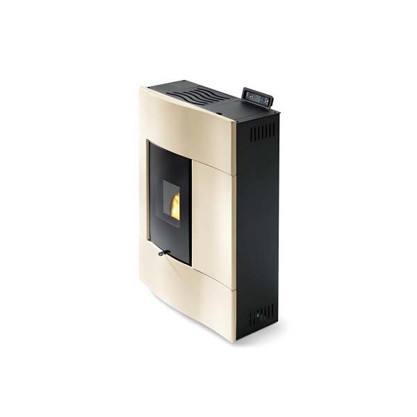 Poêle à granules extra plat céramique ORIGINE PHEBO Chimera 5kW – Image 2