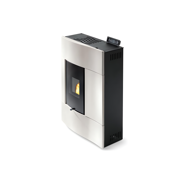 Poêle à granules extra plat céramique ORIGINE PHEBO Chimera 5kW – Image 6