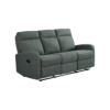 Canapé relax 3 places OSCAR tissu Gris anthracite – Image 3