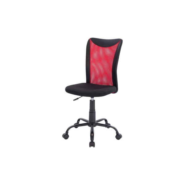 Fauteuil de bureau COMETT 2 Noir et rouge