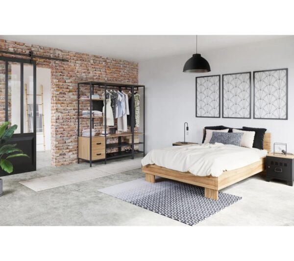 Dressing d'angle modulable MALLORY style industriel