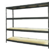 Étagère métal XXL 4 tablettes L. 237 x H. 200 x P. 60 cm – Image 2