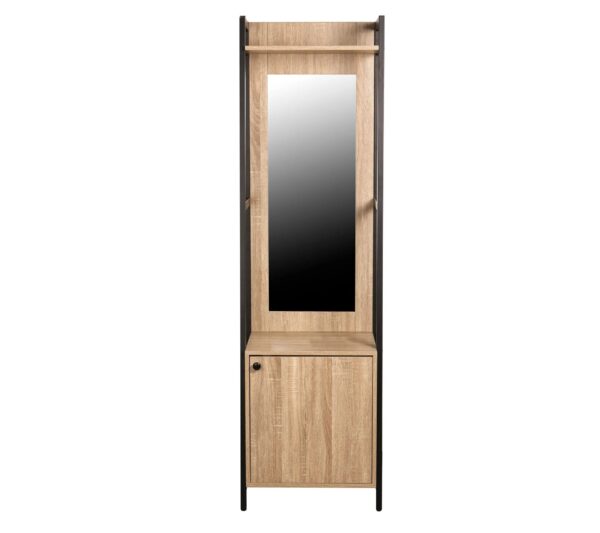 Dressing L.52 cm avec miroir BONO 1 porte, 1 penderie – Image 2