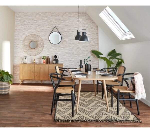Buffet COLUMBUS imitation chêne – Image 12
