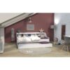Lit avec rangements 90x190 cm BLANCA + tiroir blanc – Image 2