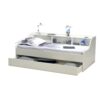Lit avec rangements 90x190 cm BLANCA + tiroir blanc – Image 9